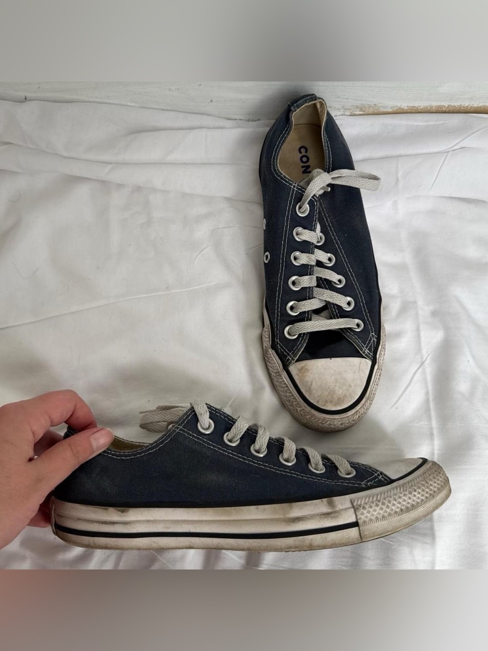 Converse Chuck Taylor All Star Navy Low Top Sneakers Women’s 8 Men’s 6